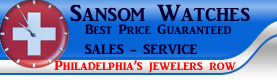 Rolex Philadelphia buy used Sansom Watches we buy repair New Jersey